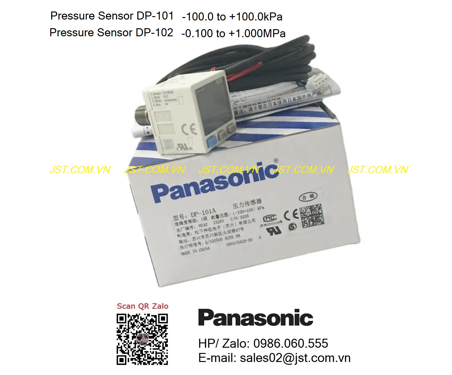 Pressure Sensor DP-101 DP-102